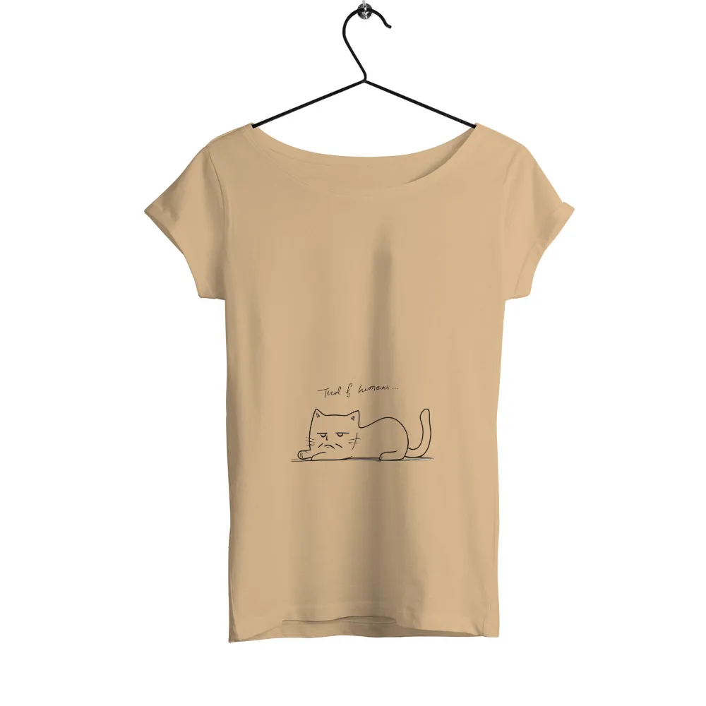 Graphic Tees: Tired & Famous Grumpy Cat Minimalist Design|batman catwoman meme shirt