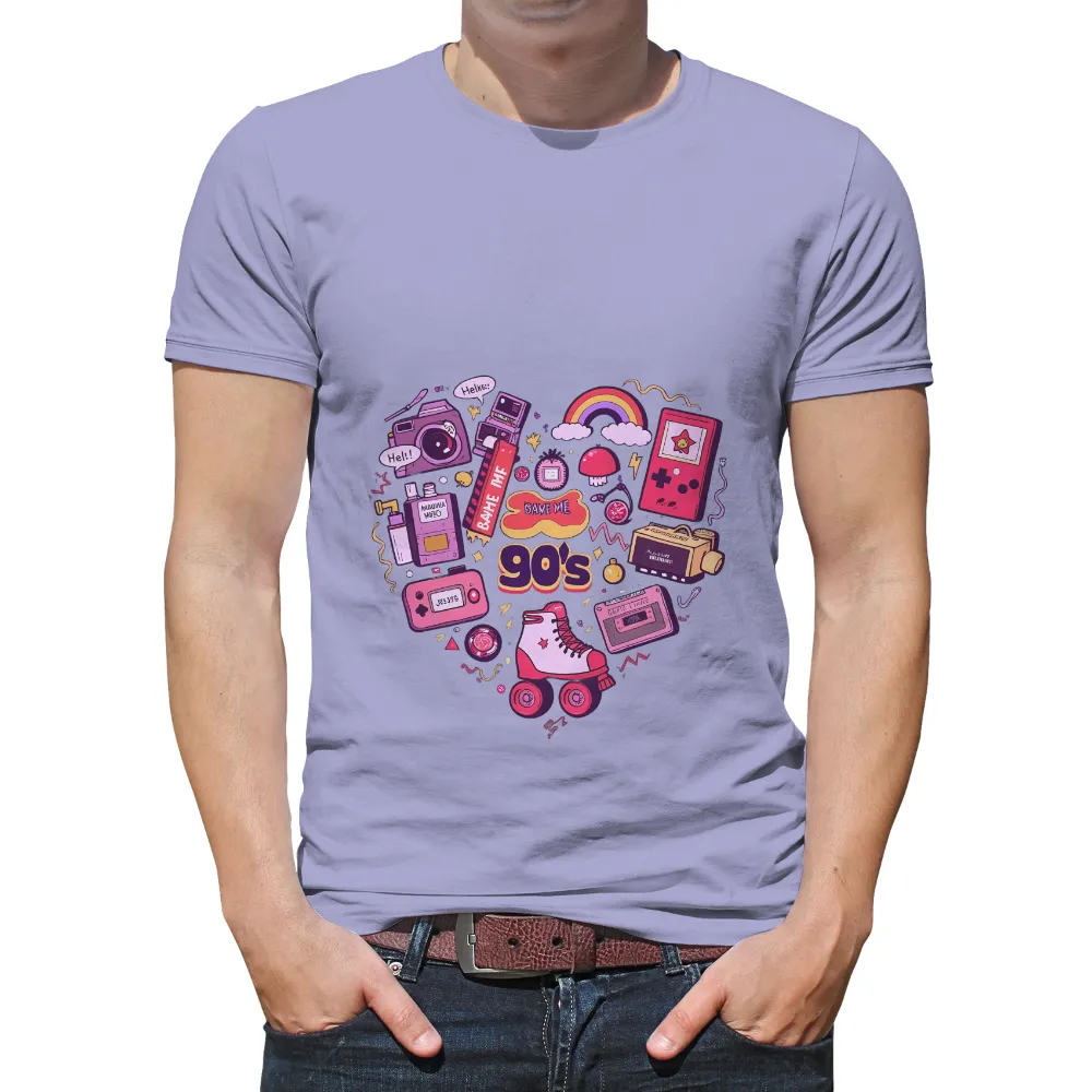 Graphic Tees: A Nostalgic Tribute to the 90s| Game Boys