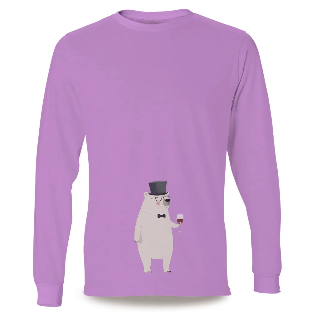 T-Shirts Design: Boris the Sophisticated Polar Bear|classic roblox t shirts