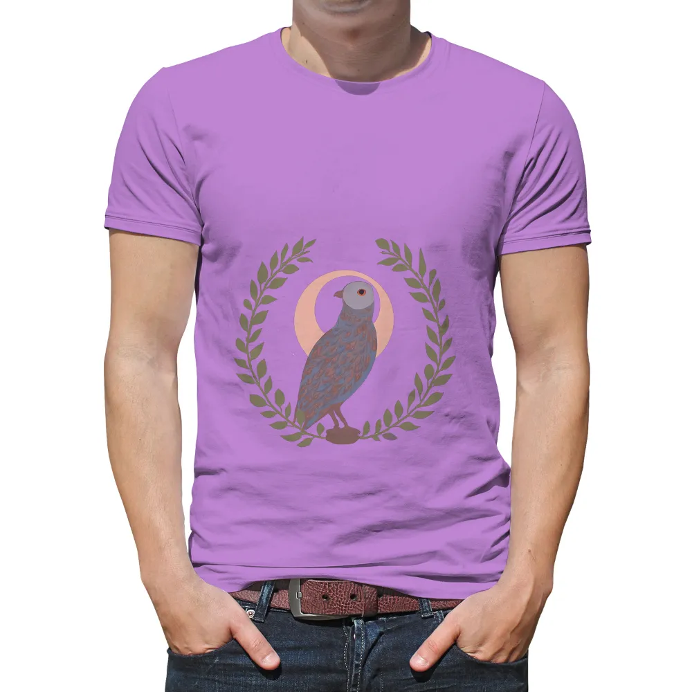 T-Shirts Design: Dove of Peace with Laurel Wreath|nhl opening night 2022