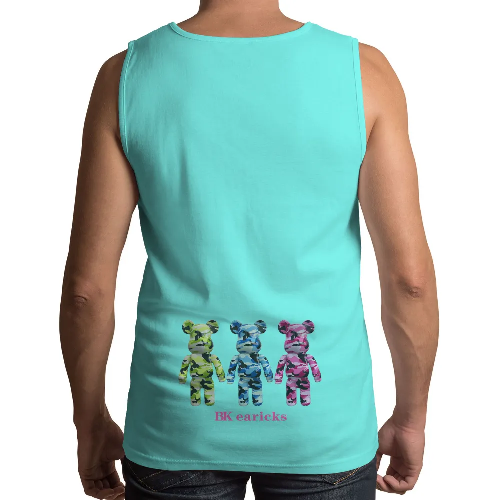 T-Shirts Design: Camouflage Bears by BK earicks|adventure time dancing with monsters shirt