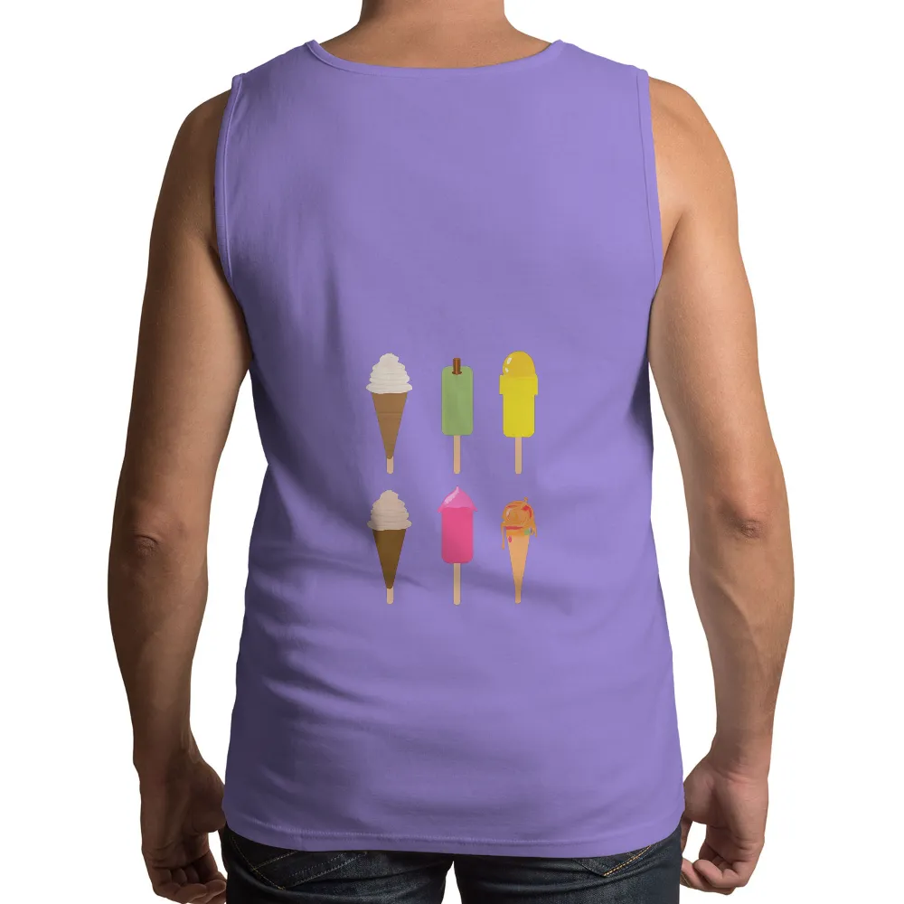 Custom T-Shirt Printing: Whimsical Ice Cream and Popsicle Designs|target rainbow ice cream shirt