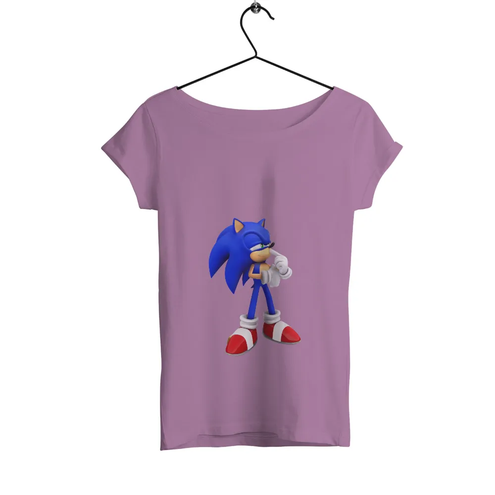 Custom Tee Shirts: Sonic the Hedgehog - Speed and Adventure|roblox t shirt aesthetic white