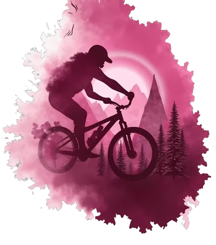 Mountain Biking T-Shirts Design | Adventure in Nature