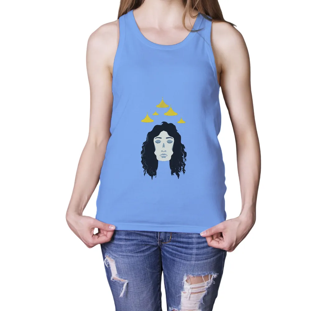 T-Shirts Custom: Serenity Lanterns - Guiding Lights for Inner Peace| Lanterns symbolizing guiding stars in life