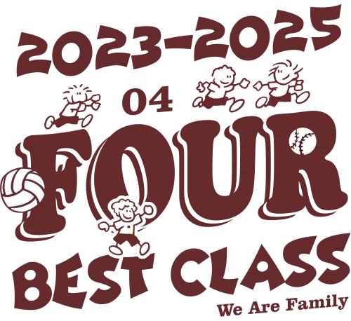 TShirt Printing: FOUR BEST CLASS - Sports and Unity