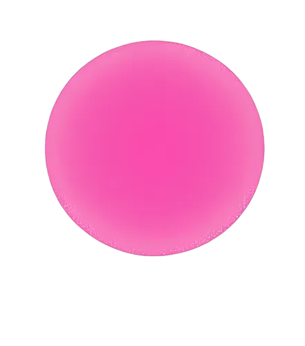 Minimalist Glowing Pink Circle: Modern Art Redefined