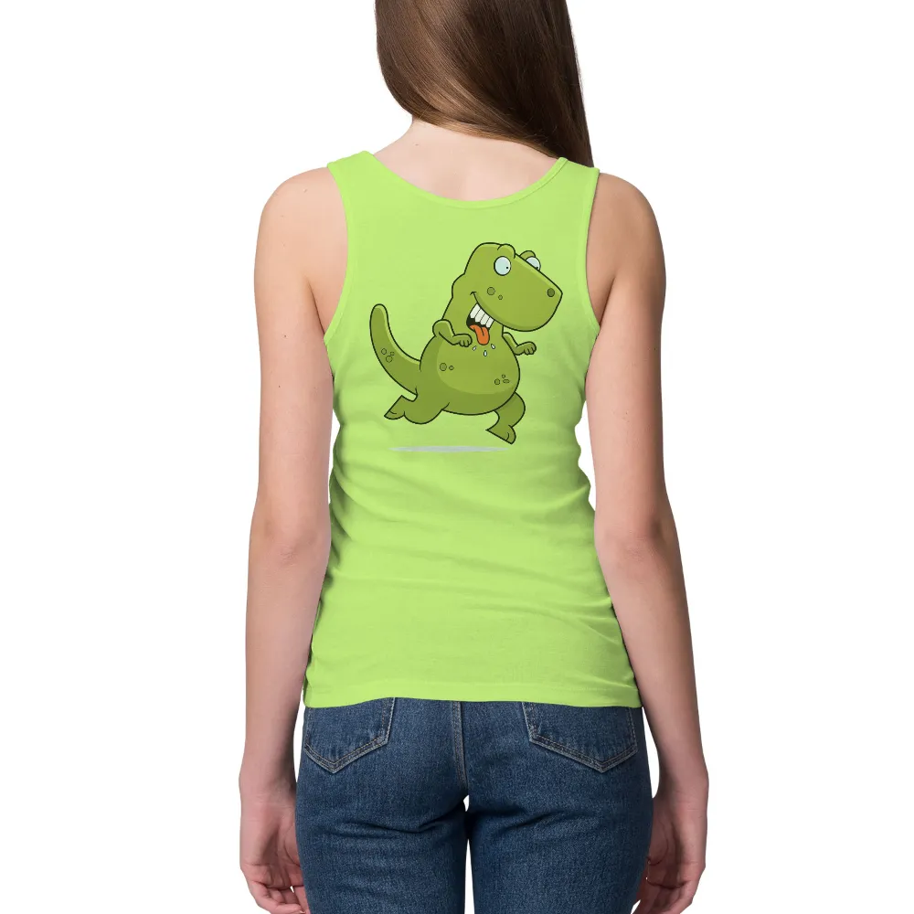 Customized Tee Shirts: Playful Dinosaur Rex - Funny & Whimsical|men funny easter shirts