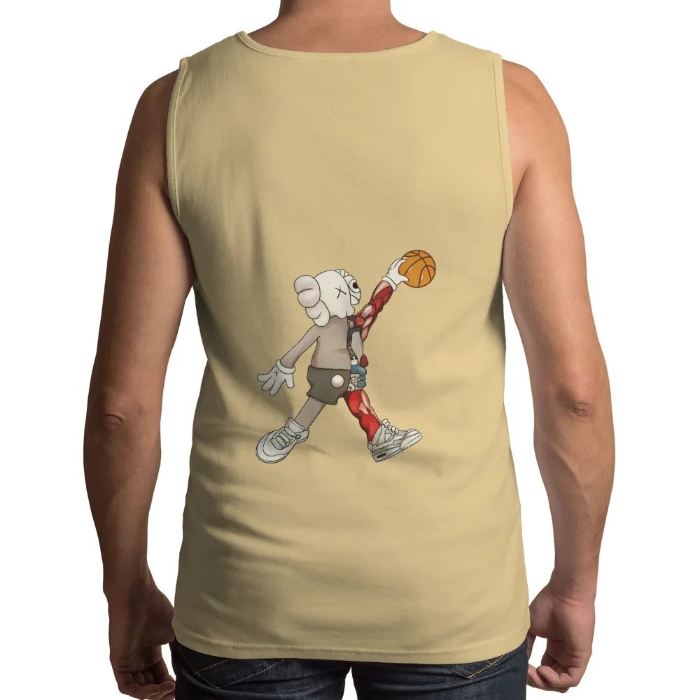 Custom T-Shirt Printing: Basky - The Fusion of Basketball and Modern Art|art t shirt design vintage