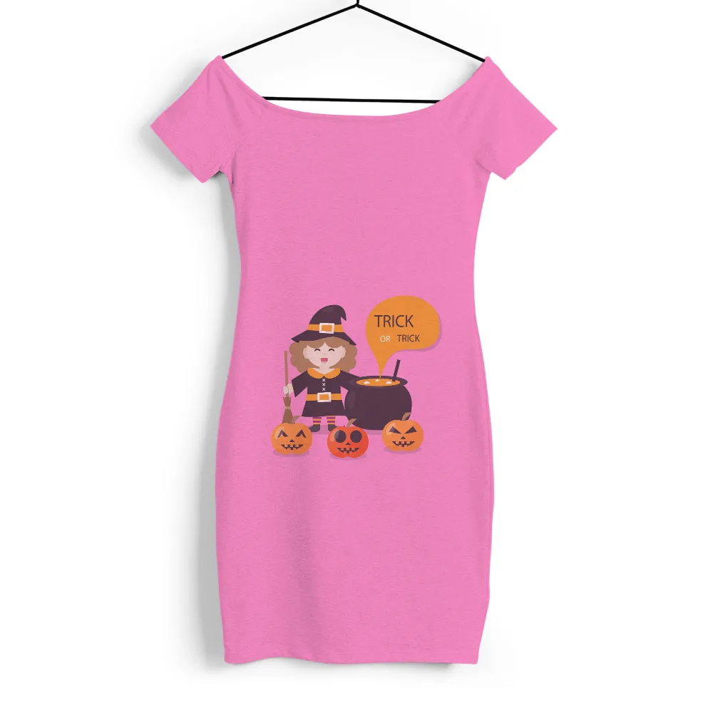 Shirts Graphic Tees: Witchy Halloween Spirit with Trick or Trick|sunlight magic print shirt