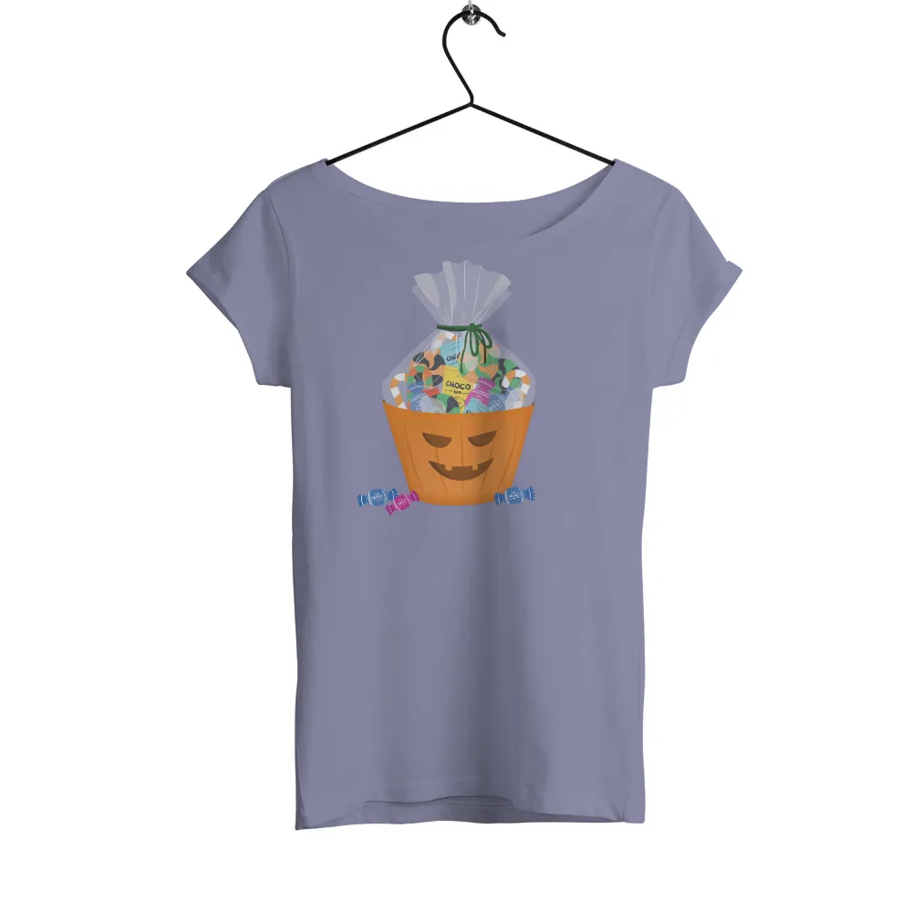 Trick-or-Treat TShirt Printing: Halloween Candy Bucket Design|ghostface button up shirt spirit halloween