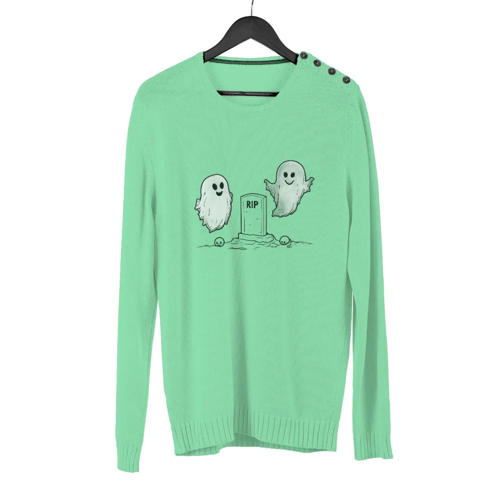 Tee Shirt Printing: Ghostly Grins - Playful Spirits in the Graveyard|buc ee's shirts halloween 2022