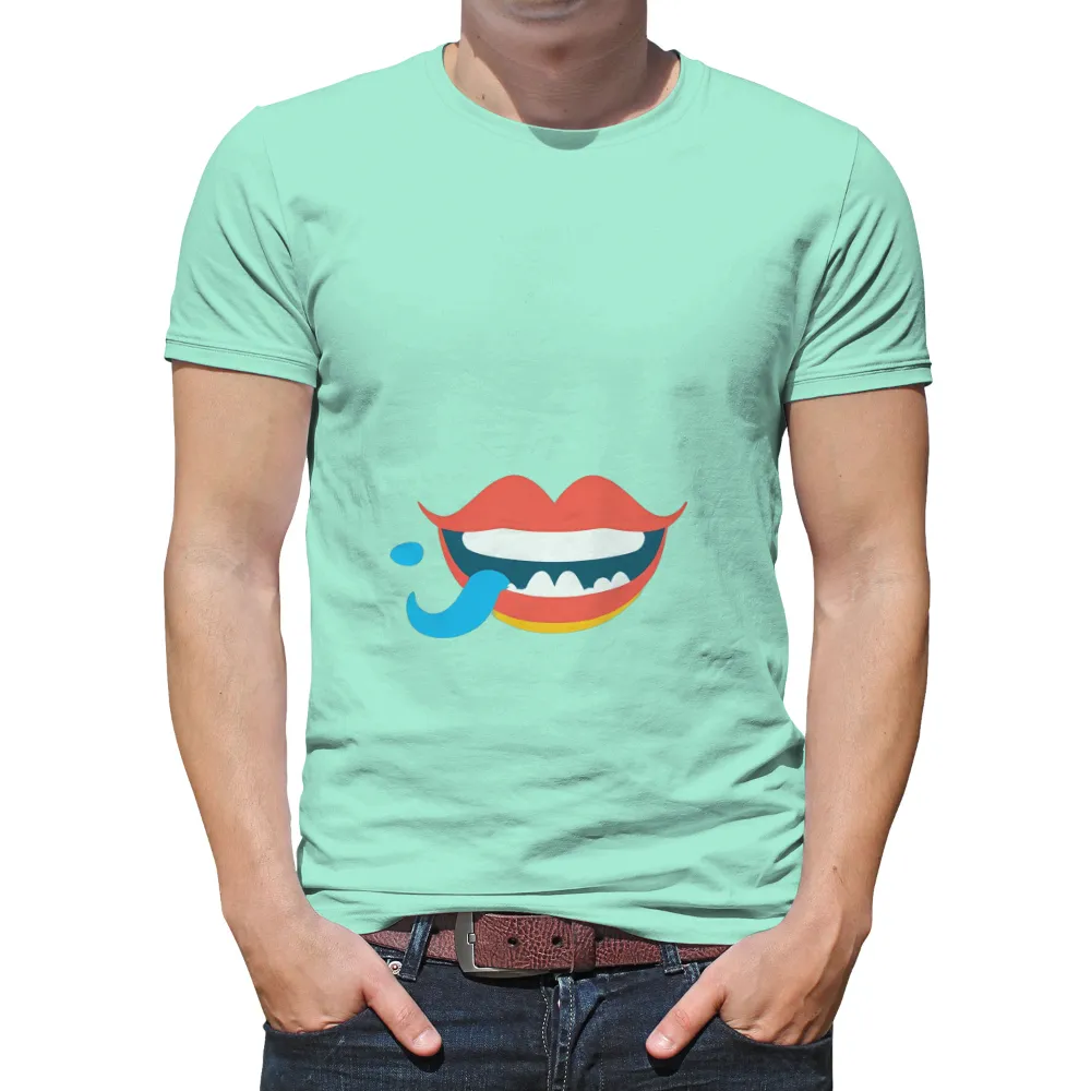 Shirts Graphic Tees: Spread Joy with Smiley's Infectious Laughter|the tnt smile time hour tshirt