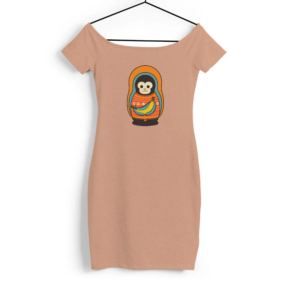 Pop Culture Graphic Design: Monkey Matryoshka Art|family beach vacation shirts 2021