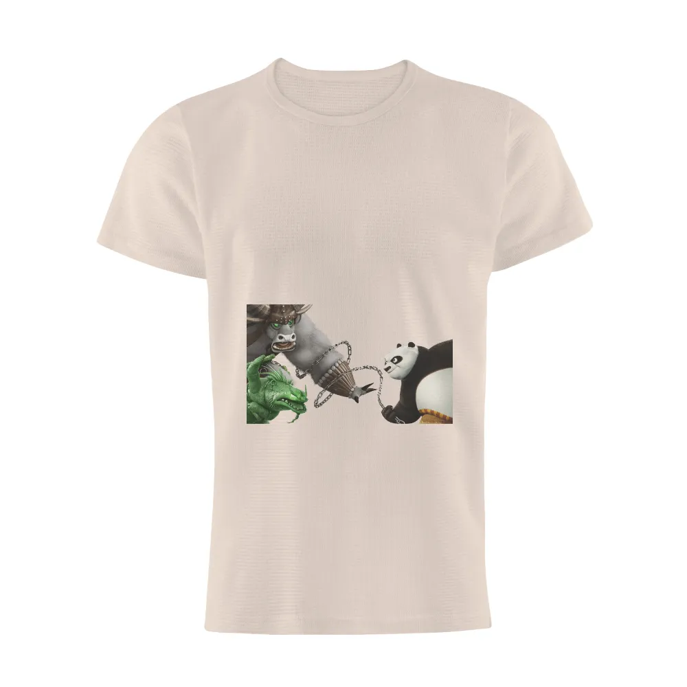 T-Shirts Custom: Epic Battle of Tai Lung vs Po in Kung Fu Panda|harbaugh is my hero shirt