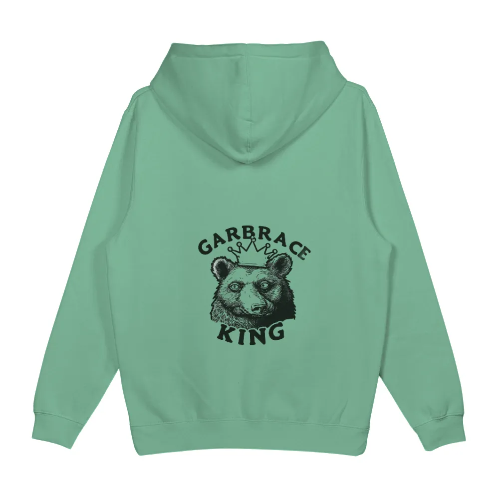 T-Shirts Custom: Garbage King - A Tribute to Urban Resilience|urban artist