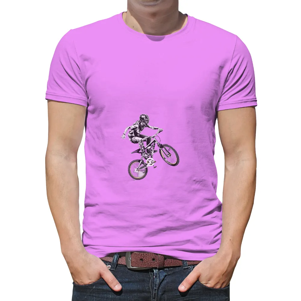 Graphic Tees: Extreme Sports BMX Rider Design|best shirts for extreme heat