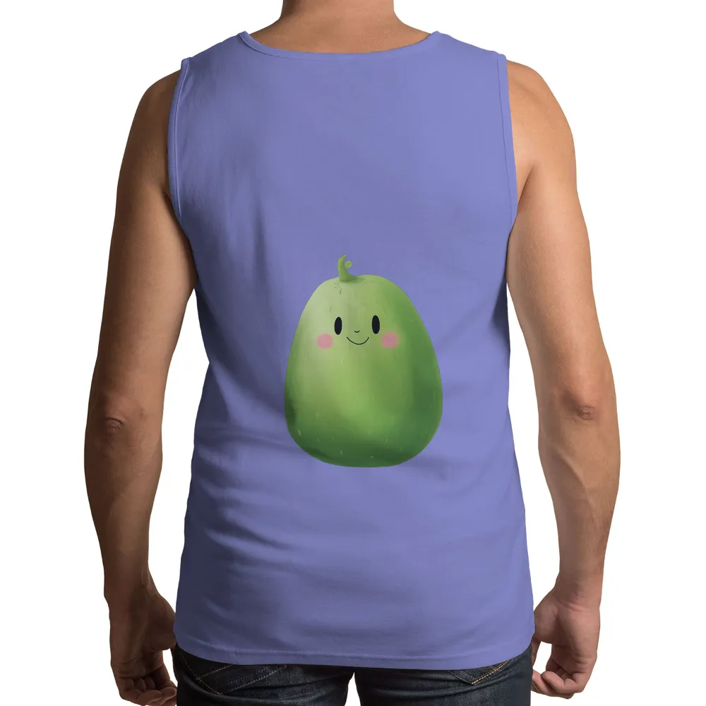 Tee Shirt Printing: Cheerful Avocado - Artistic Designs|simple shirts to sew