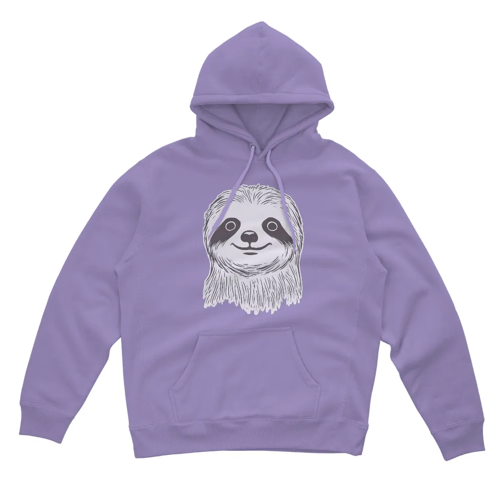 T-Shirts Design: Embrace Life's Simplicity with a Happy Sloth|happy mothers day shirt ideas