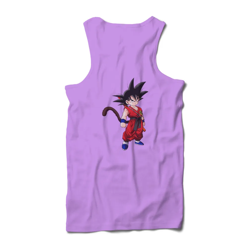 Custom T-Shirt Printing: Son Goku - Anime Warrior|dragon ball z nba t shirt