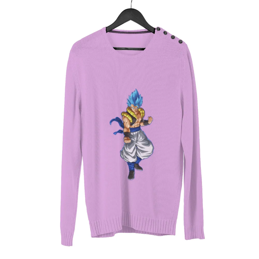 Custom T-Shirt Printing: Super Saiyan Blue Gogeta - Anime Power|legendary whitetails camp night berber lined hooded flannel