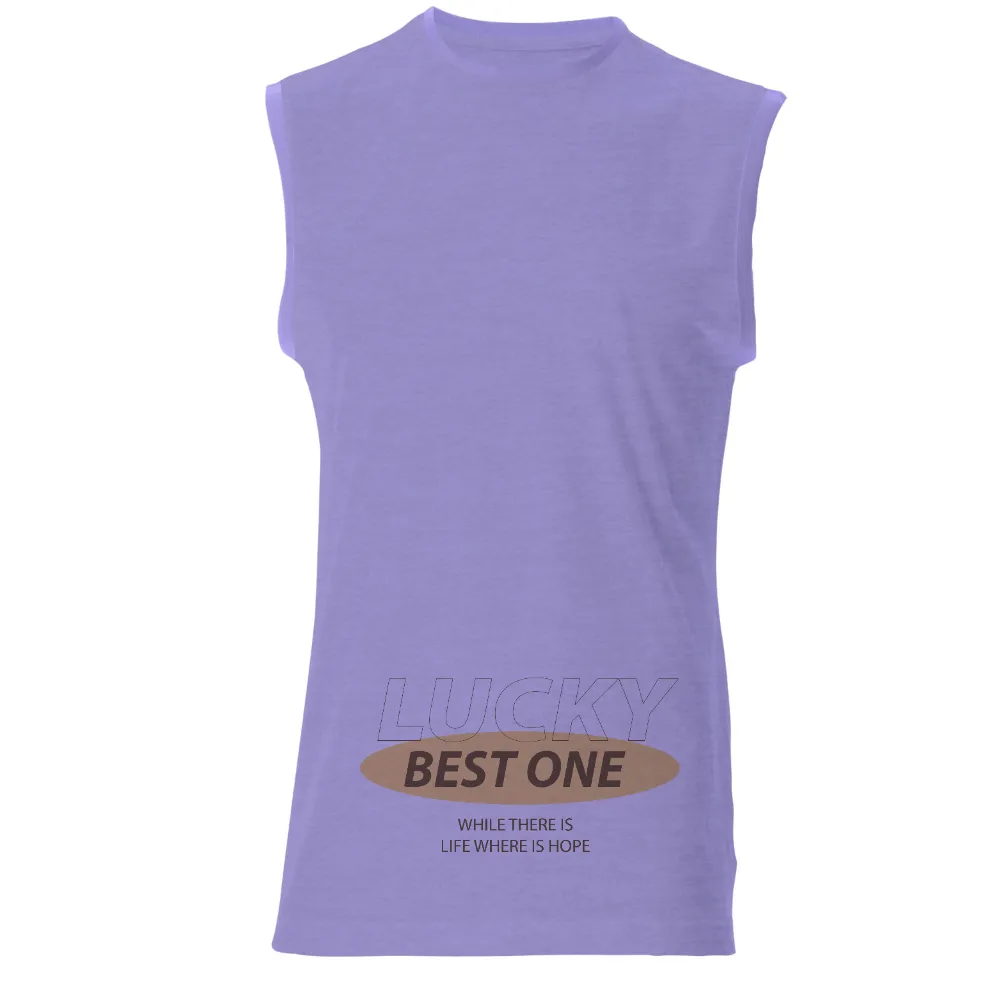 Tee Shirts Printed: Lucky Best One - Hope and Resilience|strength and honor shirt