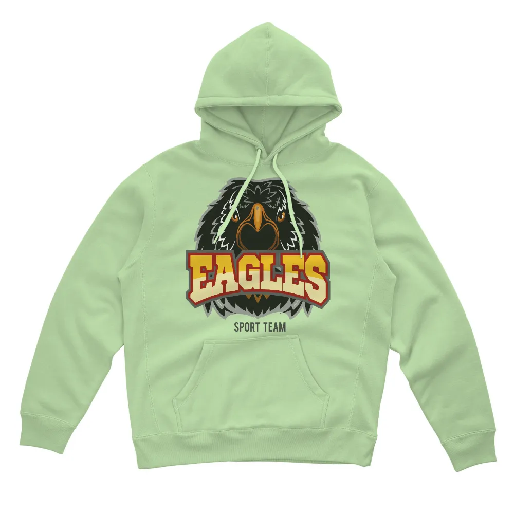 Custom Tee Shirts: Show Your Pride with the Majestic Eagle Sports Team Logo|american eagle ahh mazingly soft plaid shirt