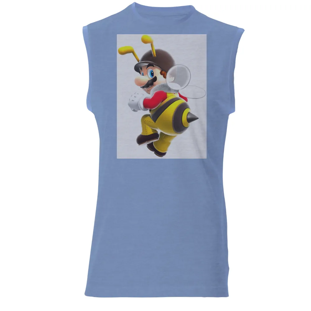 Bee Mario Shirts Graphic Tees - Whimsical Gaming Adventure|bee simply southern shirt