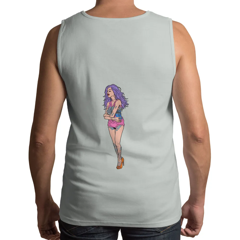 Graphic Tees: Luna's Vibrant Spirit - Artistic Designs|t shirt roblox tattoo