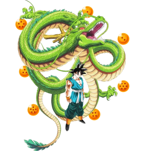 Tee Shirts Printed: Shenron and Hero from Dragon Ball