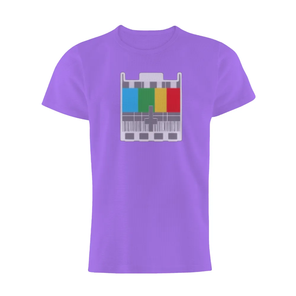 Tee Shirts Printed: Vintage TV Test Pattern Art|derek jeter t shirt vintage