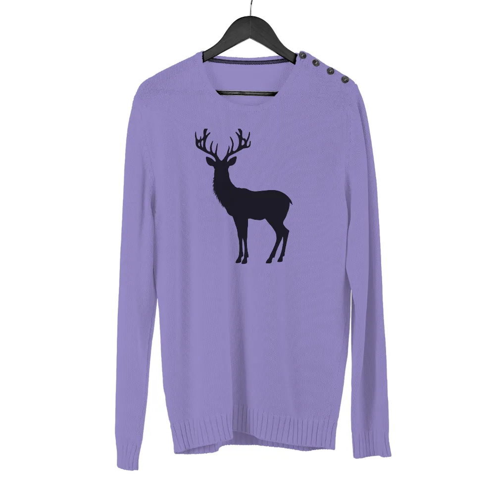 Thorne: A Majestic Stag T-Shirt Design|bee conservation t shirt