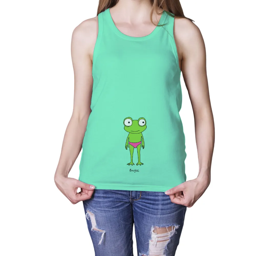 T-Shirts Pattern: Freddie the Frog in Pink Pants|cute frog t shirt roblox