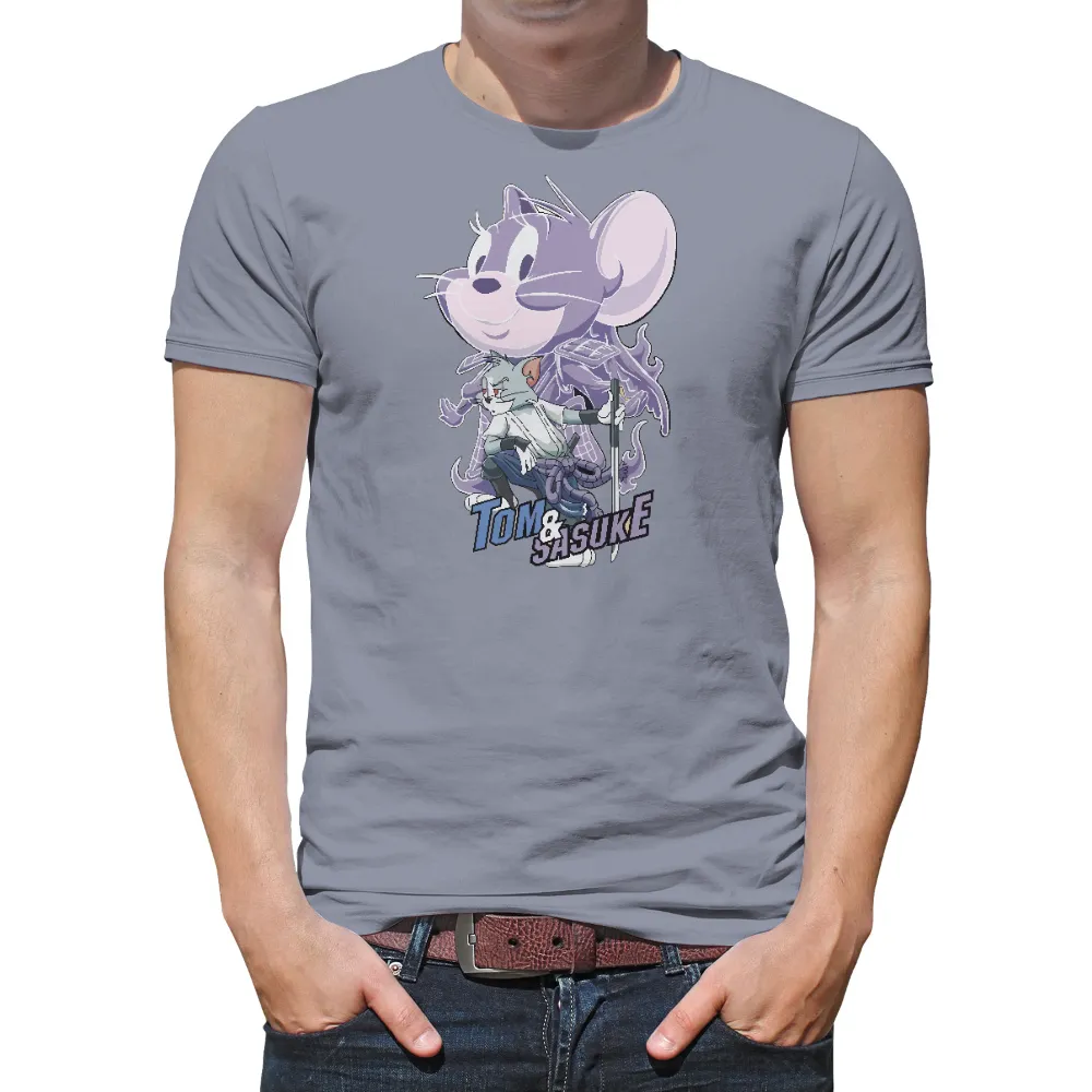 TShirt Design: Tom & Sasuke Crossover - Anime Meets Cartoon|sasuke no shirt