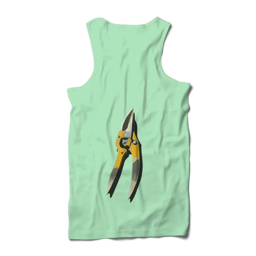 Custom T-Shirt Printing: Pruning Shears - A Symbol of Nature's Beauty|t shirt painting on nature