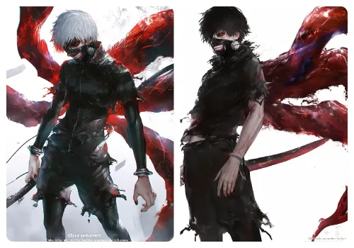 Exclusive Kaneki Black Shirts for Tokyo Ghoul Fans