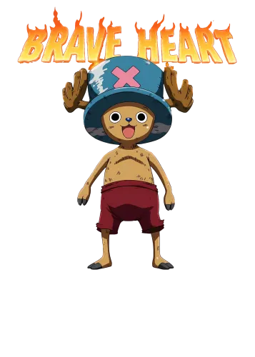 BRAVE HEART - t shirt chopper one piece