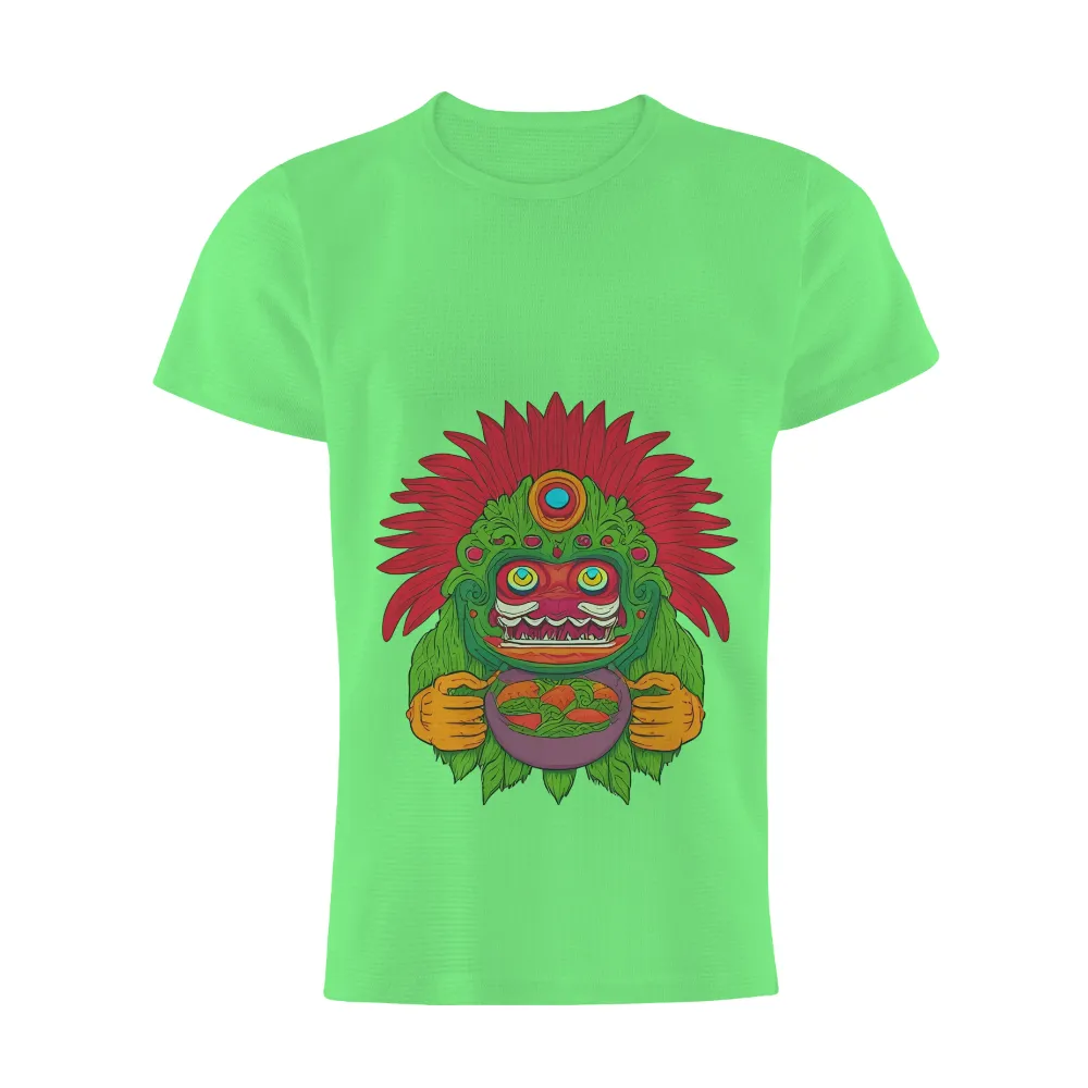 TShirt Design: God of Harvest - Mythology Meets Modern Art|essentials t shirt harvest