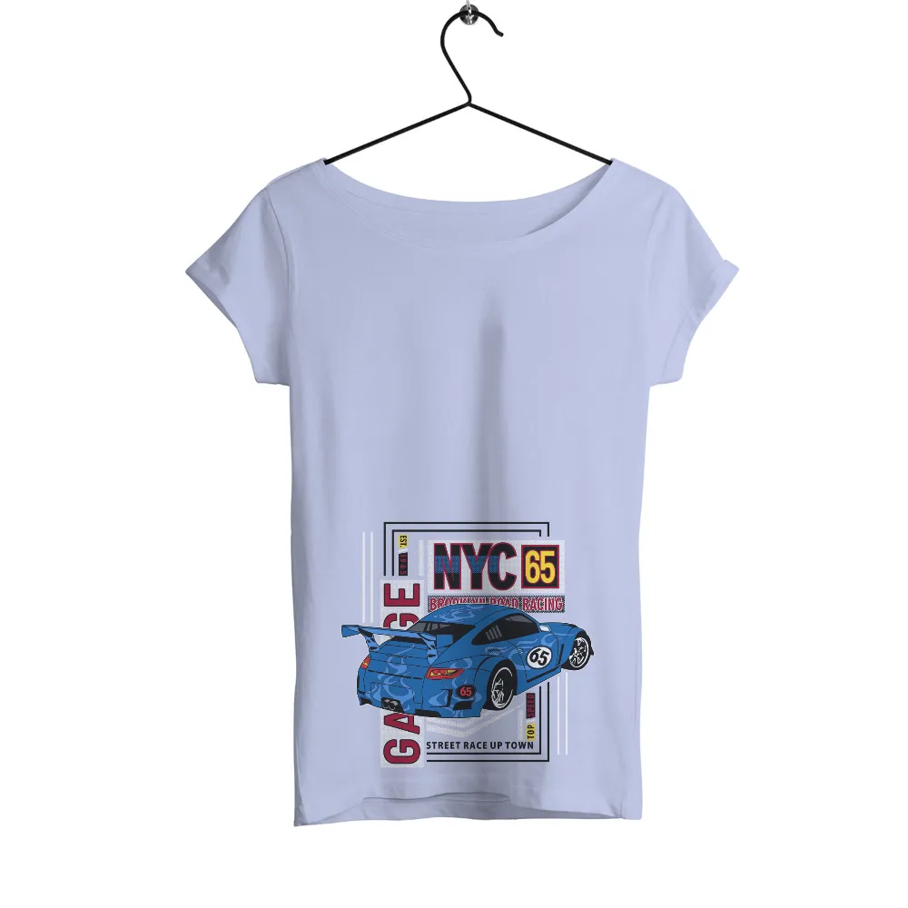 Tee Shirt Printing: NYC 65 Brooklyn Road Racing Sports Car Design|dodgers world series t shirt vintage