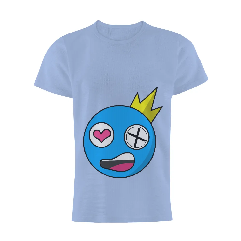 T-Shirts Custom: Quirky Character Embracing Love and Confusion|money t shirt roblox