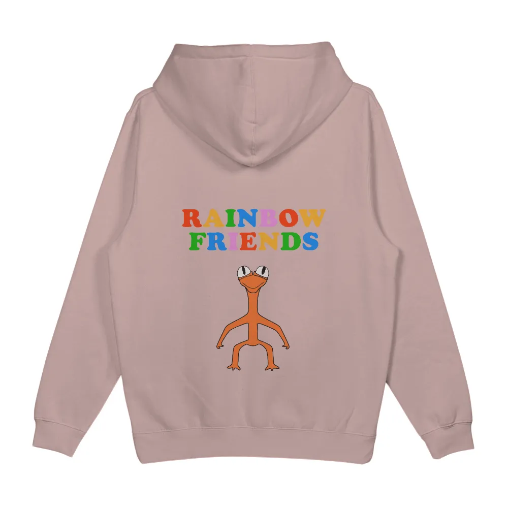 Tee Shirts Printed: Rainbow Friends - Orangey's Cheerful Spirit|roblox bulls t shirt