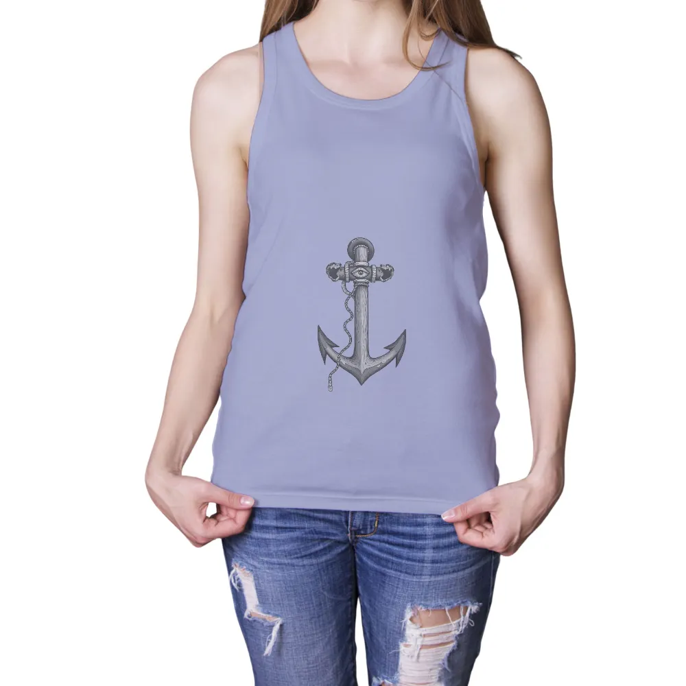 Customized Tee Shirts: Anchor of Courage and Fantasy|essentials fear of god sea foam t shirt