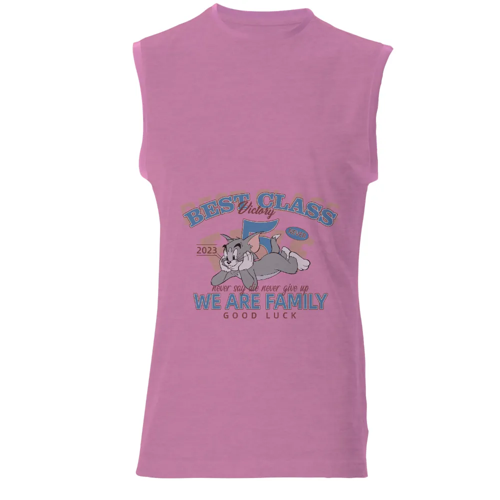 T-Shirt Printing: Best Class 2023 - We Are Family|pink shirt cartoon