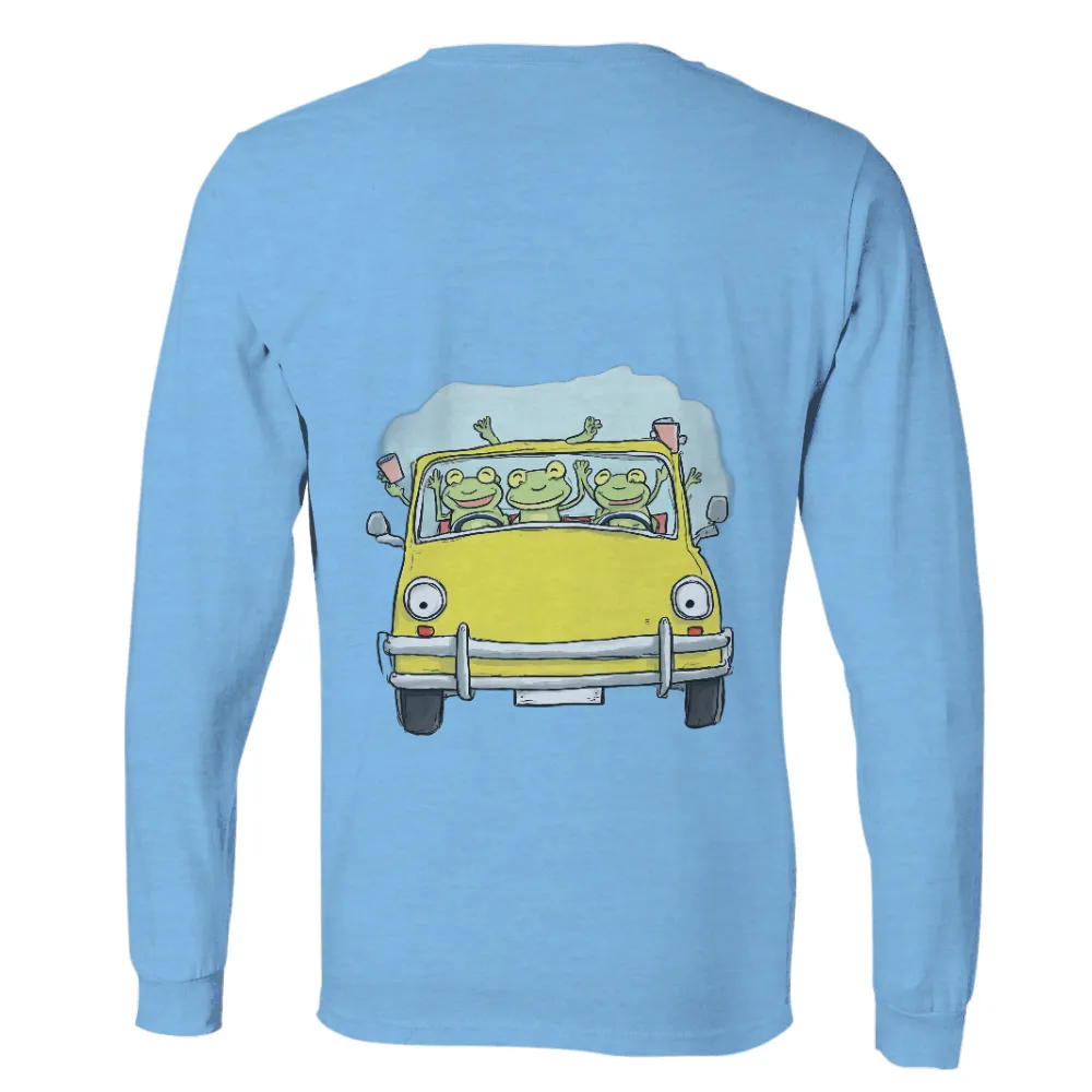 Tee Shirt Printing: Frogs' Adventure in a Yellow Car|fun squad t shirt youtube