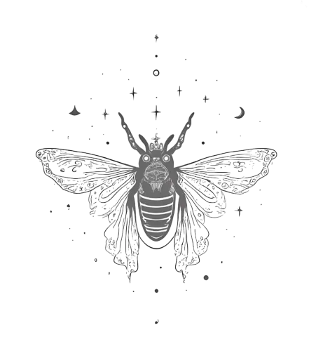 Moth TShirt Printing: Nature Meets Technology