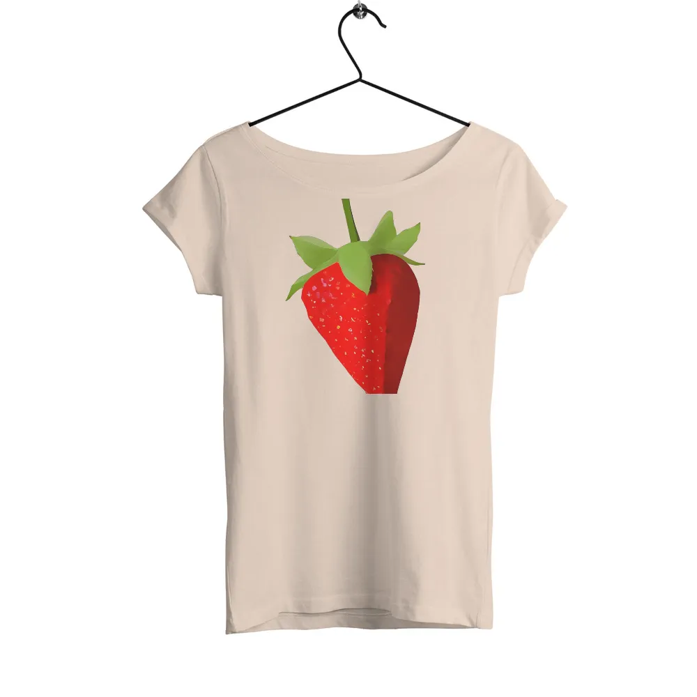 T-Shirts Pattern: Ruby the Strawberry - Embrace Life's Duality|billabong cosmic garden tee