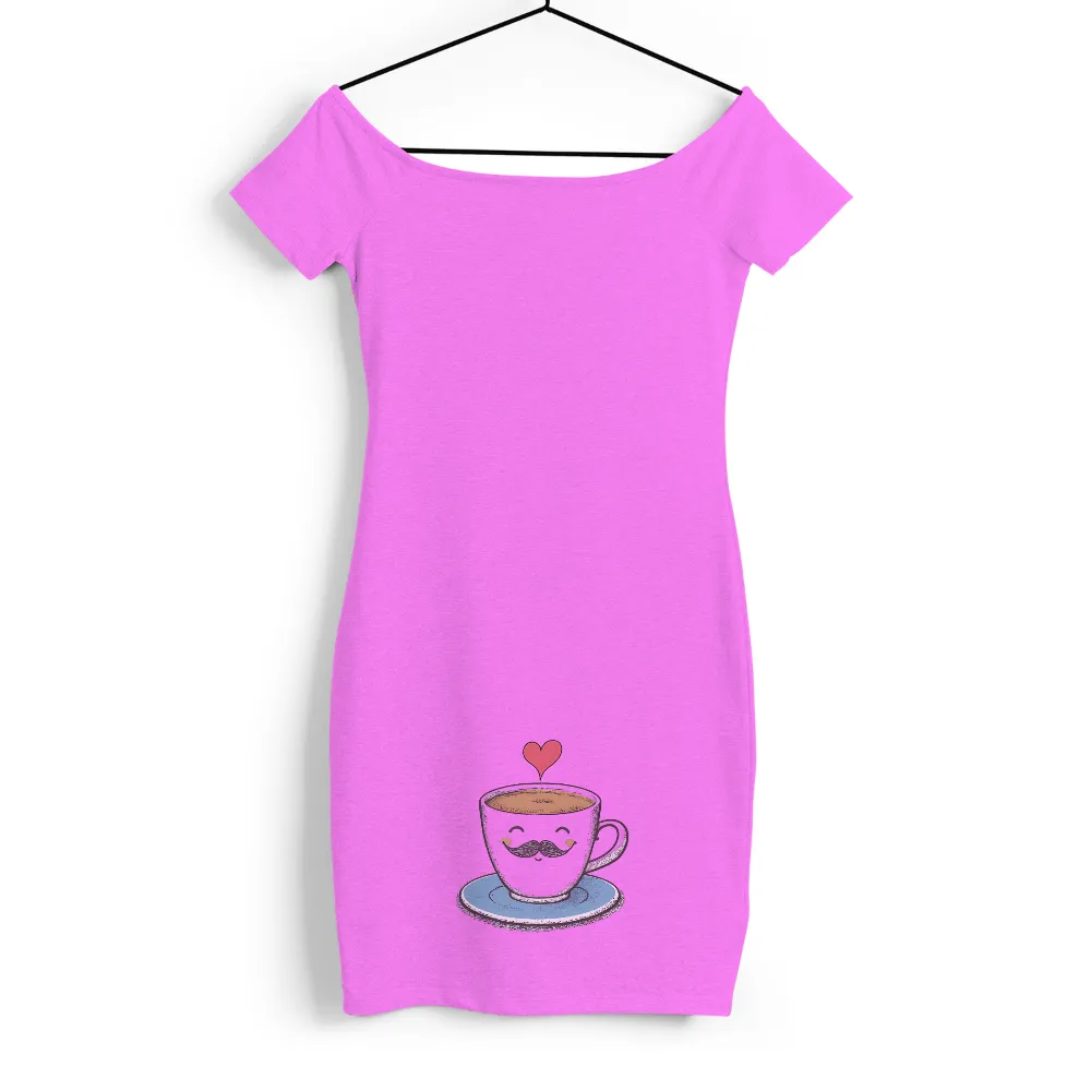 Graphic Tees: Happy Coffee Cup - Joy and Comfort in Every Sip|men's haggar classic fit premium comfort spread collar dress