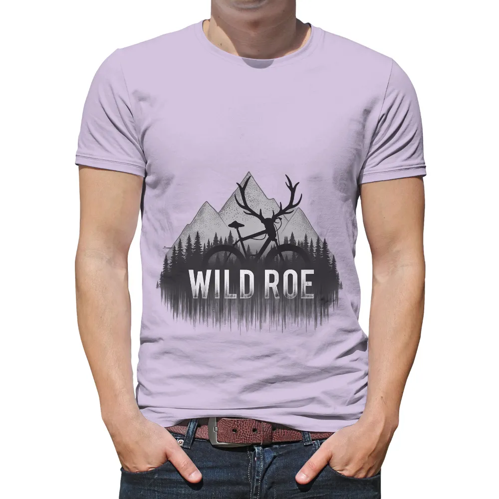 Wild Roe T-Shirts Pattern: Adventure in the Mountains|reign forest fronds camp shirt