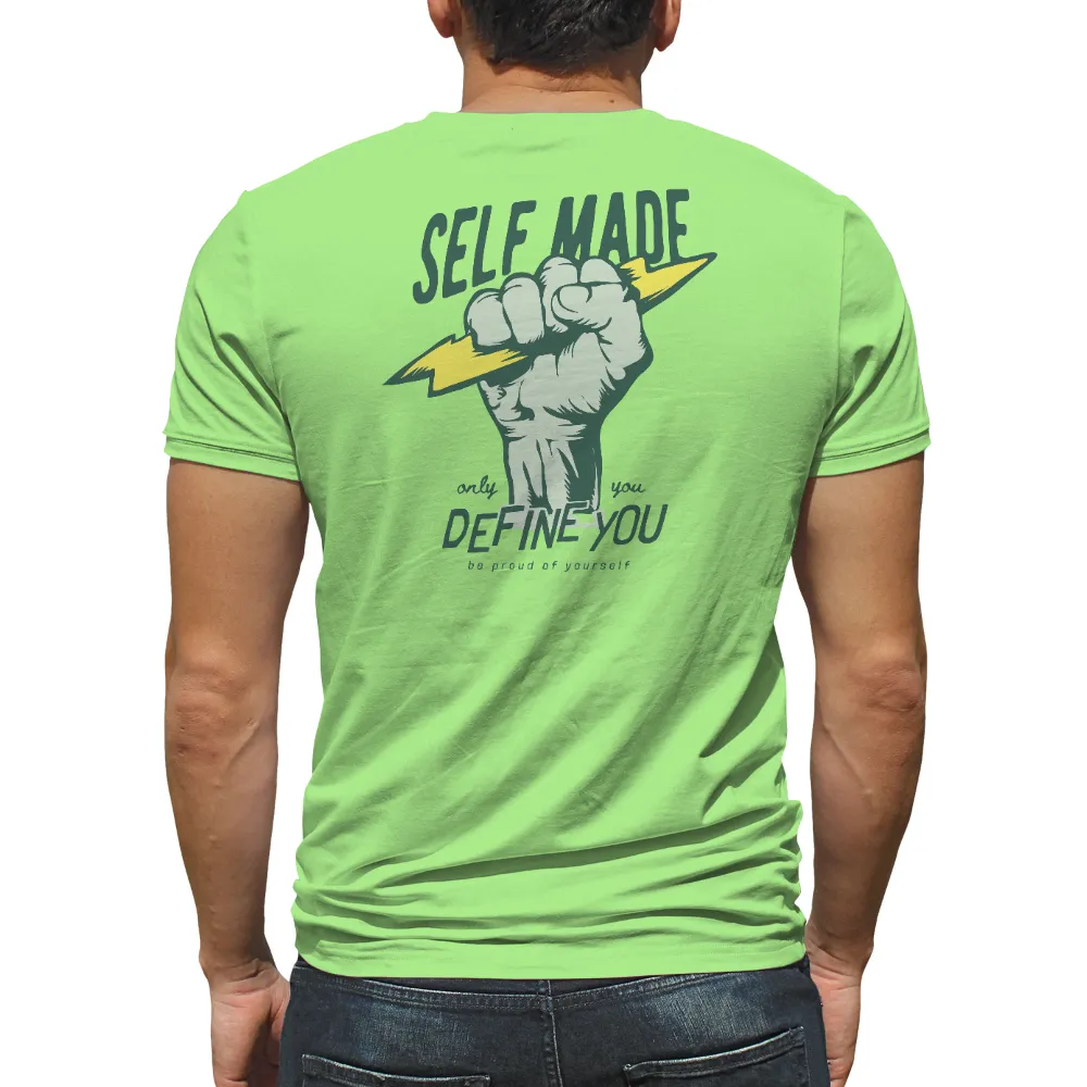 T-Shirts Pattern: Self-Made Success - Only You Define You|olive garden pride shirt