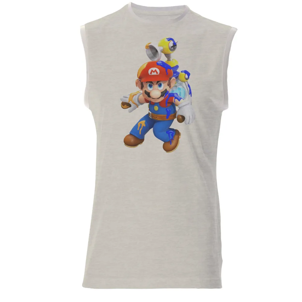 Tee Shirt Printing: Mario's Creative Adventure - Gaming Culture|yanderedev mario shirt